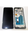 Pantalla lcd para Motorola Moto One Vision P50 XT1970 mas tactil negro mas marco negro Service Pack Premium