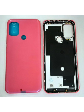 Tapa trasera o tapa bateria rosa para moto g20