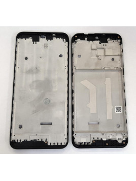 carcasa o marco frontal negro para motorola moto e7 plus XT2081-1