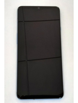 Pantalla oled para Oneplus 7T mas tactil negro mas marco azul compatible