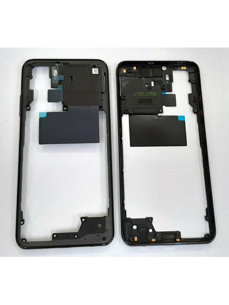 Carcasa central o marco negro para Xiaomi Redmi Note 10S calidad premium