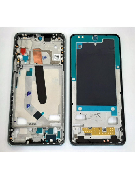 Carcasa central o marco azul para Xiaomi MI 11I calidad premium