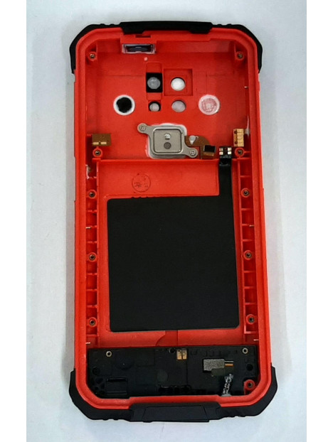 Tapa trasera o tapa bateria roja para Doogee S68 Pro