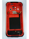 Tapa trasera o tapa bateria roja para Doogee S68 Pro