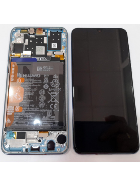 Pantalla lcd  02353FQK para Huawei P30 Lite 2020 48mp MAR-L21BX mas tactil negro mas marco Breat Crystal Service Pa