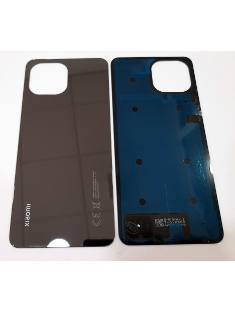 Tapa trasera o tapa bateria Negro para Xiaomi Mi 11 Lite 550500011V1L Service Pack Premium