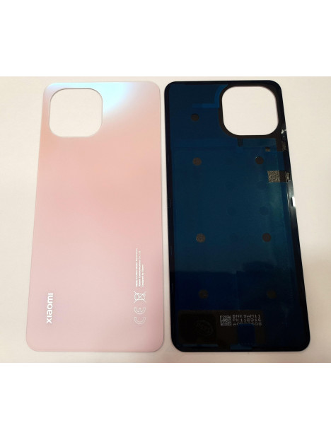 Tapa trasera o tapa bateria rosa para Xiaomi Mi 11 Lite 550500011W1L Service Pack Premium
