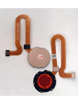 Flex boton home naranja para Motorola Moto One Hyper calidad premium