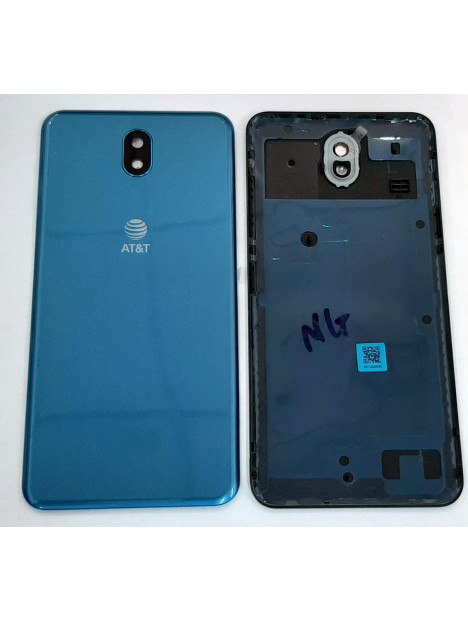 Tapa trasera o tapa bateria azul para LG K30 2019 mas cubierta camara