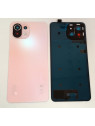 Tapa trasera o tapa bateria rosa para Xiaomi MI 11 Lite mas cubierta camara