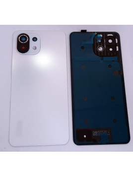 Tapa trasera o tapa bateria blanca para Xiaomi MI 11 Lite mas cubierta camara