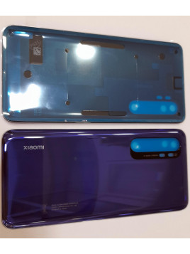Tapa trasera o tapa batería morado lila para Xiaomi Mi Note 10 Lite 550500006X1L Premium Service Pack