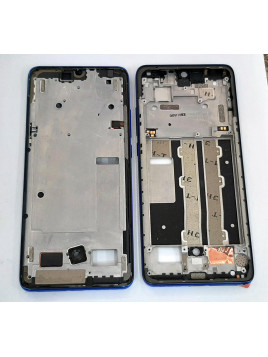 Carcasa central o marco azul para TCL 10 Plus T782H calidad premium