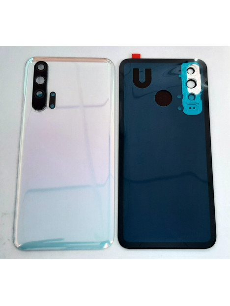 Tapa trasera o tapa bateria blanca para Huawei Honor 20 Pro mas cubierta camara