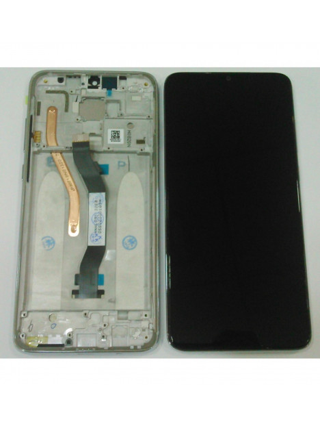 Pantalla lcd para Xiaomi Redmi Note 8 Pro mas tactil negro mas marco plata redmi note8 pro red rice note 8 pro red