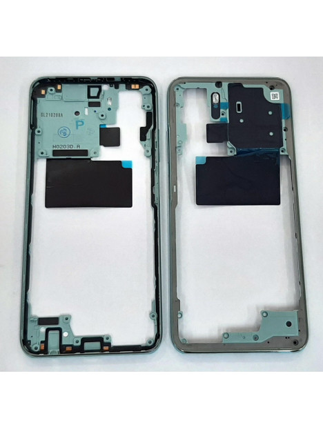 Carcasa trasera o marco verde para Xiaomi Redmi Note 10 calidad premium
