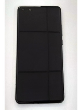 Pantalla lcd para Huawei P40 Pro ELS-NX9 ELS-N04 mas tactil negro mas marco negro calidad premium