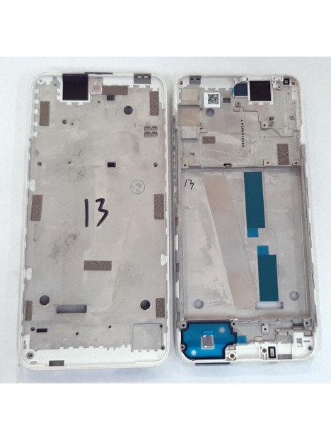 Carcasa central o marco blanco para Motorola Moto One Fusion plus calidad premium