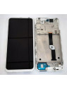 Pantalla lcd para Motorola Moto One Fusion plus mas tactil blanco mas marco blanco calidad premium