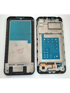 Carcasa central o marco negro para Motorola Moto E6S calidad premium