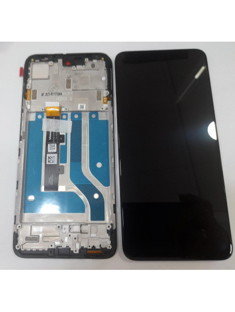 Pantalla lcd para Motorola Edge 20 Lite XT2139 5D68C19271 mas tactil negro mas marco service pack premium