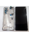 Pantalla lcd para Motorola Edge 20 XT2143-1 5D68C19192 mas tactil negro mas marco gris Service Pack Premium