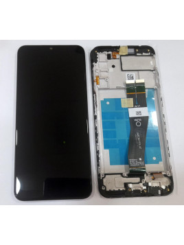 Pantalla lcd GH81-21233A para Samsung Galaxy A03s 2021 A037G mas tactil negro mas marco negro Service Pack