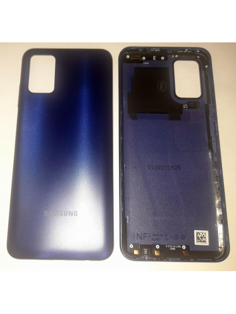 Tapa trasera o tapa bateria azul para Samsung Galaxy A03s 2021 A037G GH81-21305A Service Pack Premium