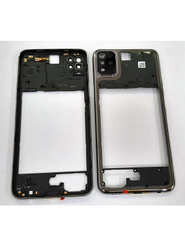 Carcasa central o marco plata para LG K42 LG K52 calidad premium