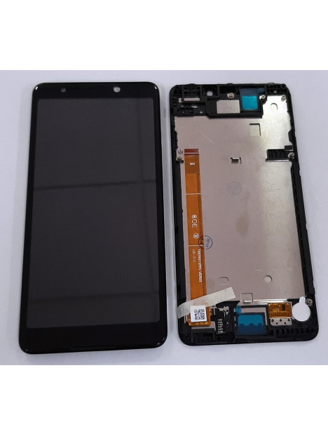 Pantalla lcd para Wiko Lenny 5 mas tactil negro mas marco negro calidad premium