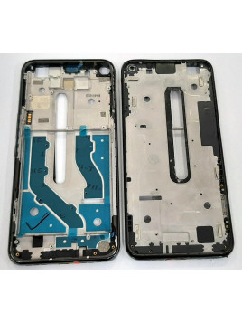 Carcasa frontal o marco negro para TCL 10 5G T790Y calidad premium