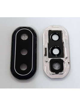 Cubierta camara azul para Nokia 6.1 Plus X6 2018 calidad premium