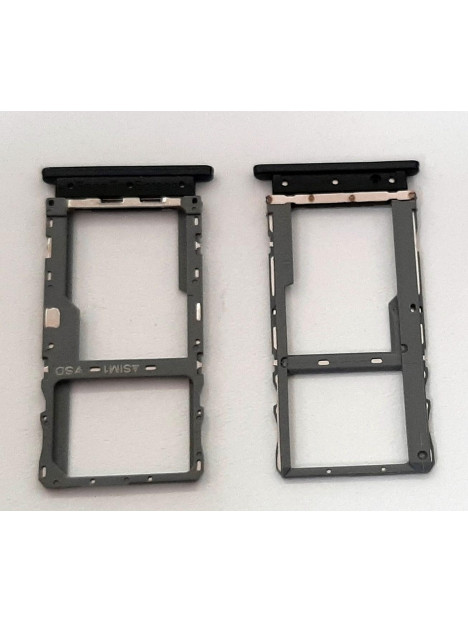 Soporte o bandeja sima negra para Alcatel 3V 2019 5032 calidad premium