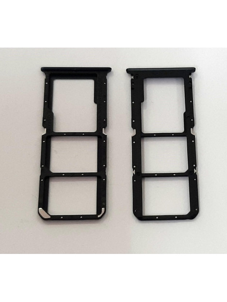 Soporte o bandeja dual sim negra para Oppo A93 4G 2020 calidad premium