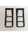 Soporte o bandeja dual sim negra para Oppo A93 4G 2020 calidad premium