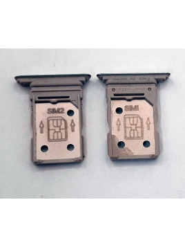 Soporte o bandeja dual sim silver para Realme x50 Pro 5G calidad premium