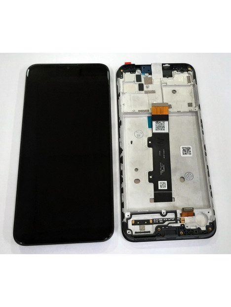 Pantalla lcd para Motorola Moto G20 mas tactil negro mas marco negro calidad premium