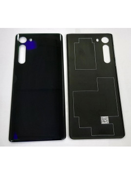 Tapa trasera o tapa bateria negra para Motorola Moto Edge