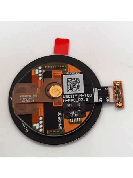 Pantalla lcd para Samsung Galaxy Watch Active R500 mas tactil negro calidad premium