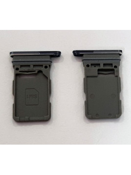 Soporte o bandeja single sim gris para Samsung Galaxy S21 5G SM-G991 calidad premium