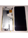 Pantalla LCD para Xiaomi Mi Note 10 Note 10 Pro Mi Note 10 Lite 56000200F400 tactil negro mas marco blanco Service