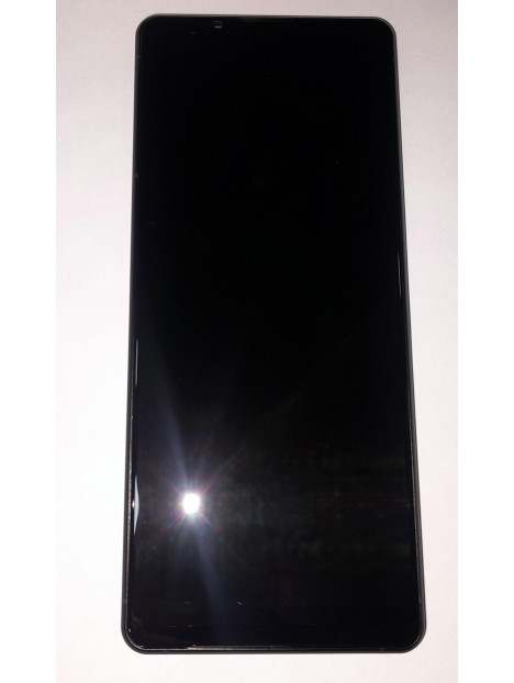 Pantalla lcd para Sony Xperia 1 III A5032173A mas tactil negro mas marco negro Service Pack Premium