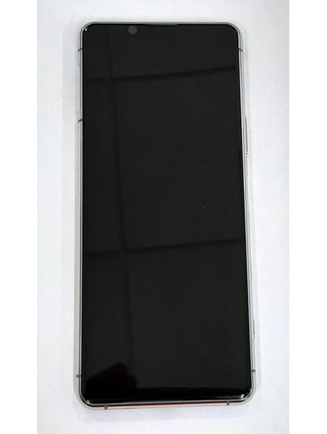 Pantalla lcd para Sony Xperia 5 II AS52 A5024932A mas tactil negro mas marco negro Service Pack