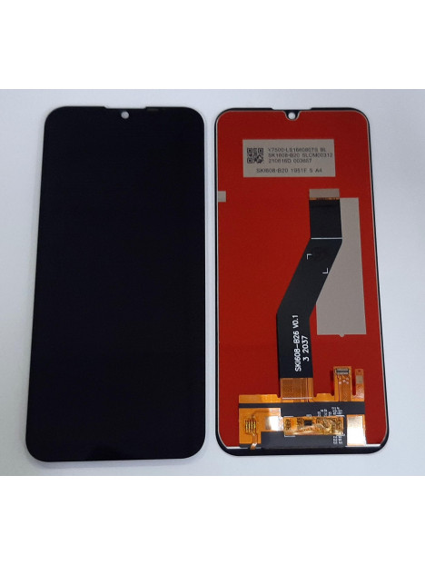 Pantalla lcd para Motorola Moto E6I mas tactil negro calidad premium