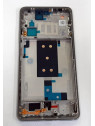 Pantalla lcd para Xiaomi MI 11T MI 11T Pro mas tactil negro mas marco plata calidad premium