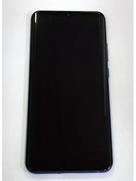 Pantalla lcd para ZTE Axon 11 5G mas tactil negro mas marco azul calidad premium