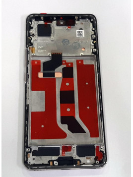 Pantalla lcd para Huawei Honor 50 5G mas tactil negro mas marco dorado calidad premium