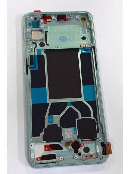 Pantalla lcd para Oppo Reno 6 5G mas tactil negro mas marco verde calidad premium