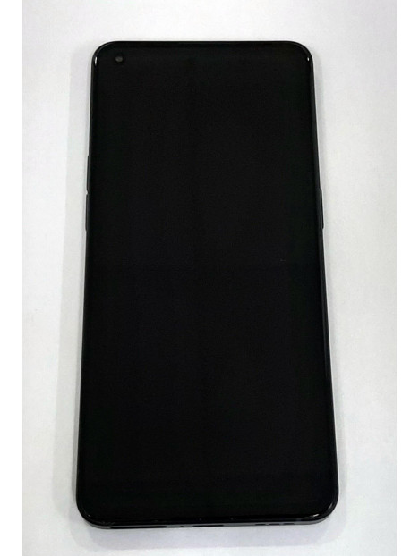 Pantalla lcd para Oppo Reno 6 5G mas tactil negro mas marco negro calidad premium