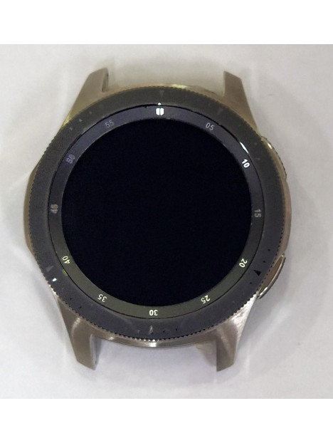 Pantalla lcd para Samsung Galaxy Watch R800 R805 mas marco plata calidad premium